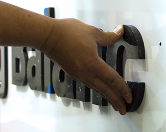 acrylic business signs