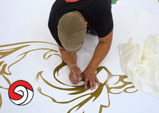 window and floor graphics